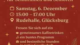 Weihnachtsfeier für Seniorinnen und Senioren in Glücksburg