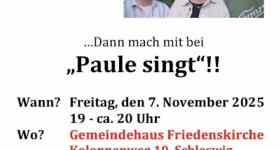 Paule singt