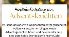 ADVENTSLEUCHTEN mit dem Posaunenchor