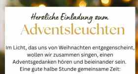 ADVENTSLEUCHTEN in Adelby