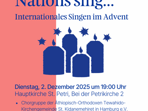Internationales Singen zum Advent