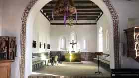 Gottesdienst in Norderbrarup mit Pastorin Hertel + dem Kindergarten