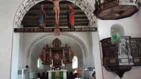 Gottesdienst in Böel Pastorin Hertel