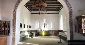 Vesper in Norderbrarup mit Pastorin Hertel