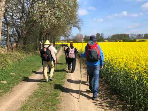 Pilgern für Konfirmanden und andere Jugendliche nach Ostern zwischen Rendsburg und Oeversee