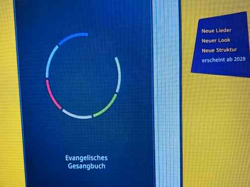 Gottesdienst mit Liedern aus dem neuen Gesangbuch