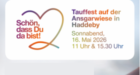 Tauffest auf der Ansgarwiese in Haddeby