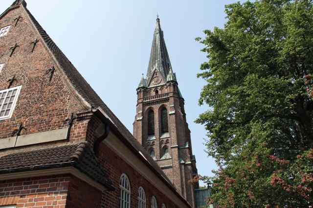 Foto der Kirche aus der Gemeinde Nikolai-Kirchengemeinde Elmshorn