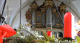 Gottesdienst zum 1. Advent mit Trompeten und Orgel