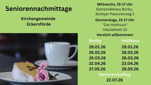 Seniorennachmittag im Holthuus