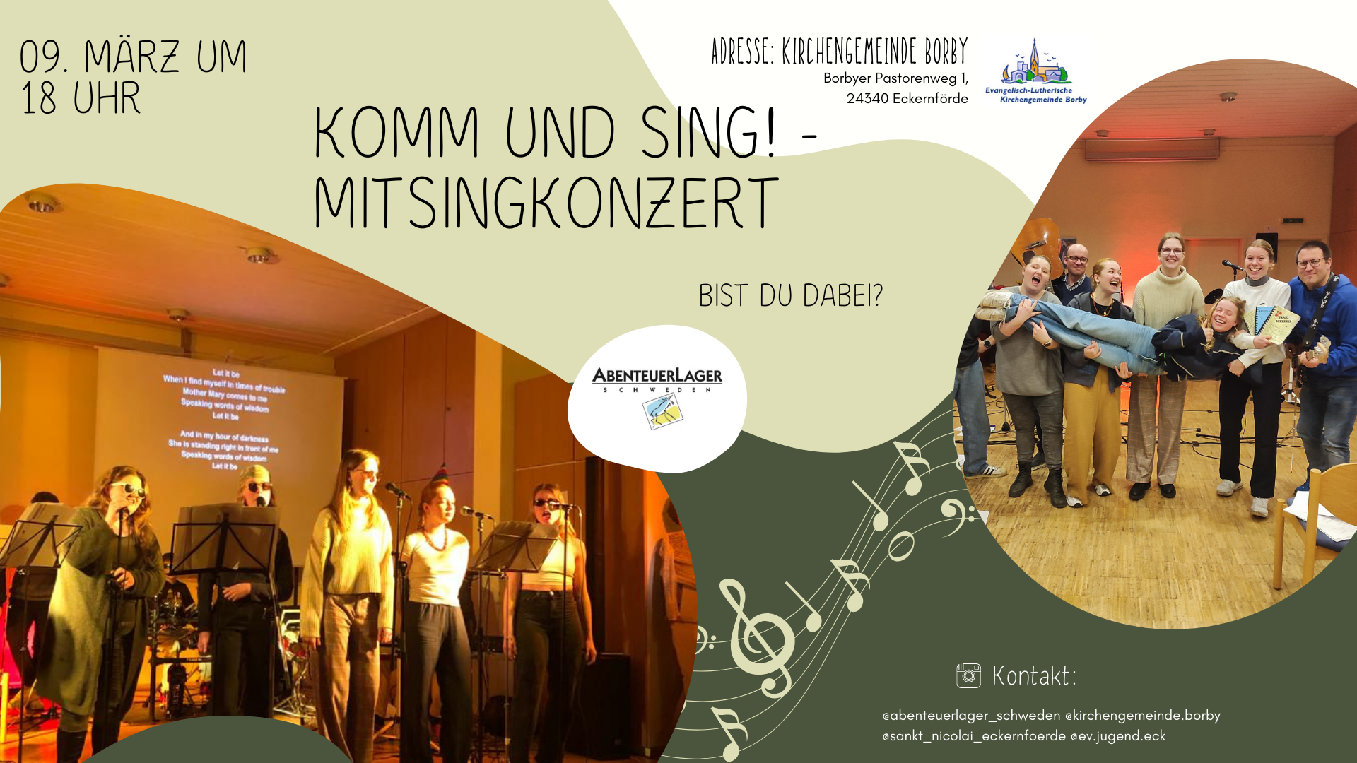 Mit-Sing-Konzert | Benefiz für die Schwedenfreizeit