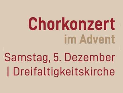 Chorkonzert im Advent