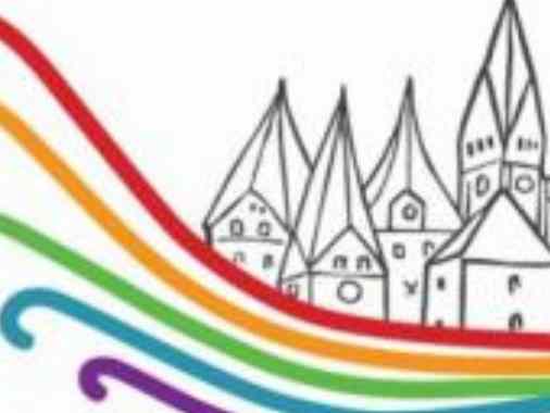 Gottesdienstrunde im Gemeindehaus Quern