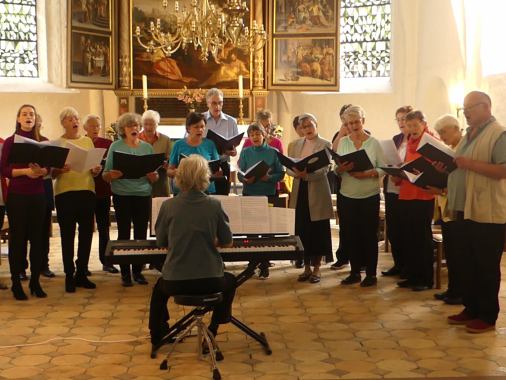 „Nähme ich Flügel der Morgenröte“ Psalmen & Poesie Sommerkonzert der Kantorei St. Christian  in Garding