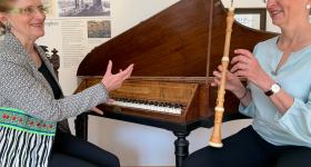 Konzert,  „Amousement des Dames“ Birgit Bahr – Oboe, Blockflöte Anke Dennert – Cembalo “Amousement des Dames”, in Garding