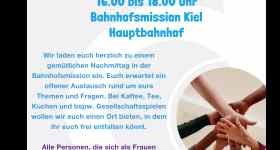 Frauentreff in der Bahnhofsmission Kiel