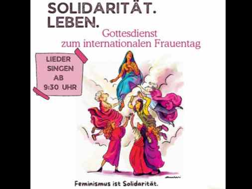 Gottesdienst zum internationalen Frauentag