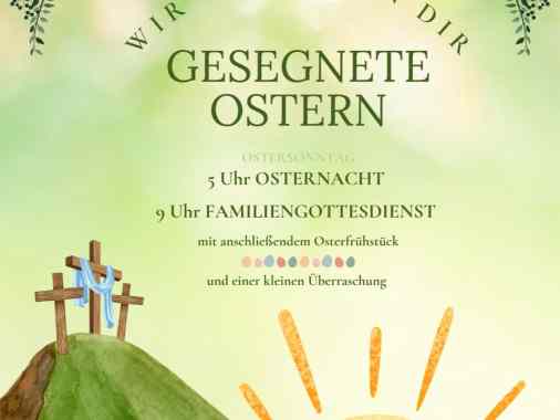Ostergottesdienst mit Osterfrühstück