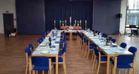 Feierabendmahl im Gemeindehaus