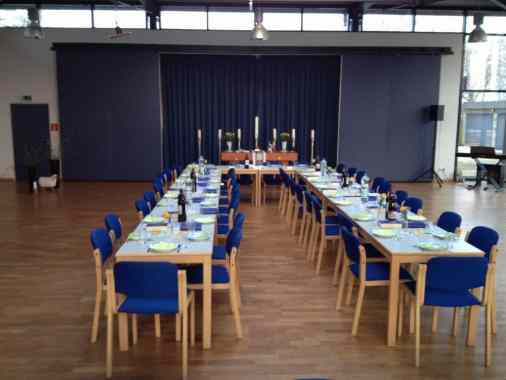 Feierabendmahl im Gemeindehaus