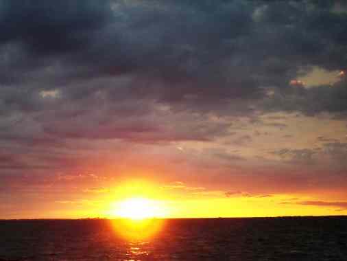 Feier des Ostermorgen in Husby