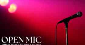 Open Mic - Offene Bühne für deine Talente