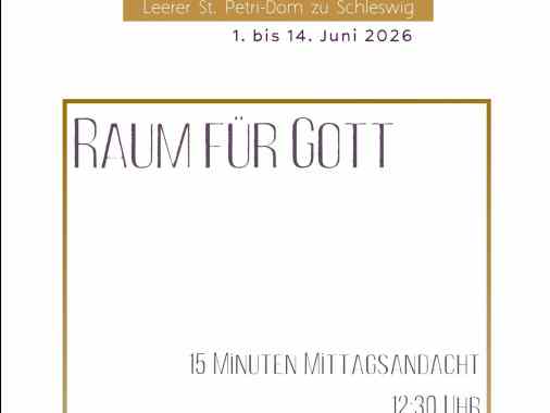 Raum für Gott