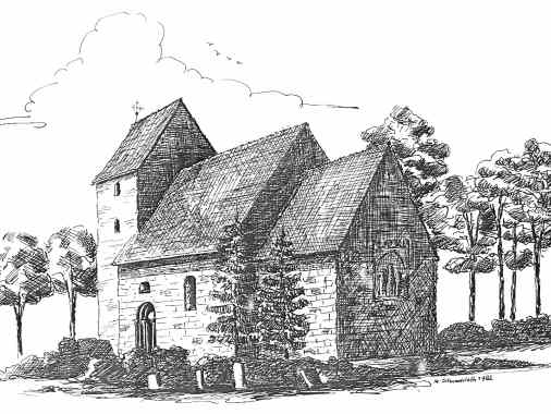 Gute-Nacht-Kirche in Munkbrarup