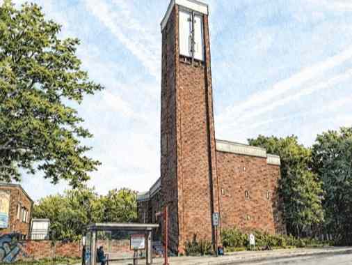 Gottesdienst zum Abschied der Dankeskirche