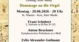 Konzert zur Wiedereinweihung der sanierten Orgeln