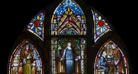 Das Paul-Gerhardt-Fenster im Dom