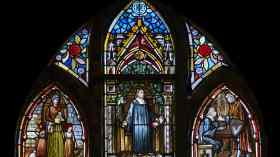 Das Paul-Gerhardt-Fenster im Dom