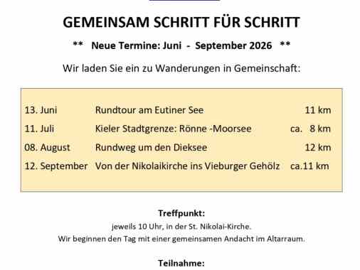 Geistliche Wanderung
