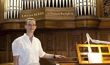 Kantorin und Organistin Irene Otto