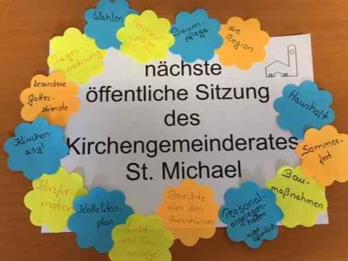 Kirchengemeinderatssitzung