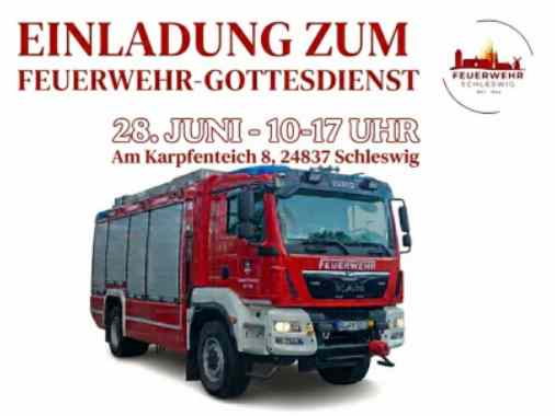 Gottesdienst im Feuerwehrgerätehaus