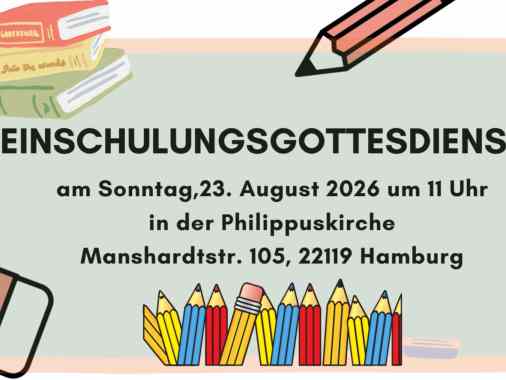 Einschulungsgottesdienst mit Kinderkirche