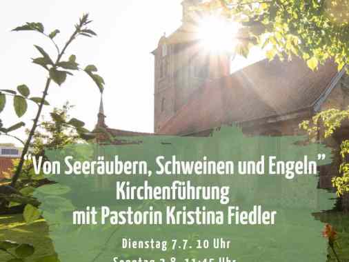 Kirchenführung mit Pastorin K. Fiedler