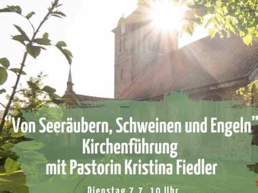 Kirchenführung mit Pastorin K. Fiedler