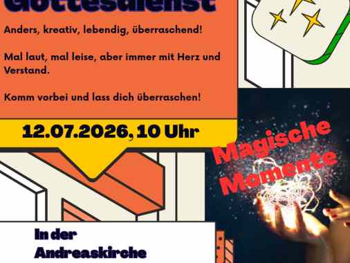 Wundertüten-Gottesdienst "Magische Momente"