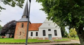 Gottesdienst mit Abendmahl und Begrüßung KU8