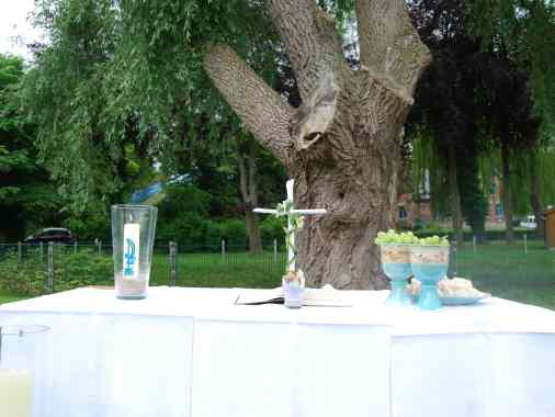 Freiluftgottesdienst auf Hof Sandbek