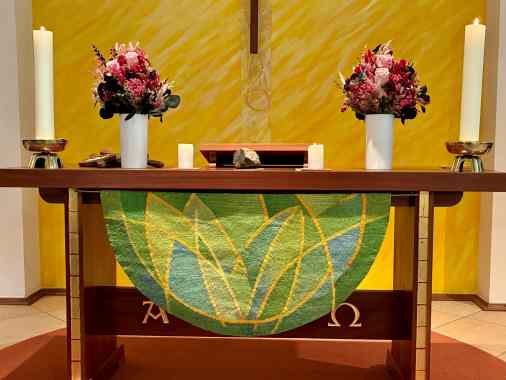 Gottesdienst mit Abendmahl, Musik und anschl. Essen in Gemeinschaft
