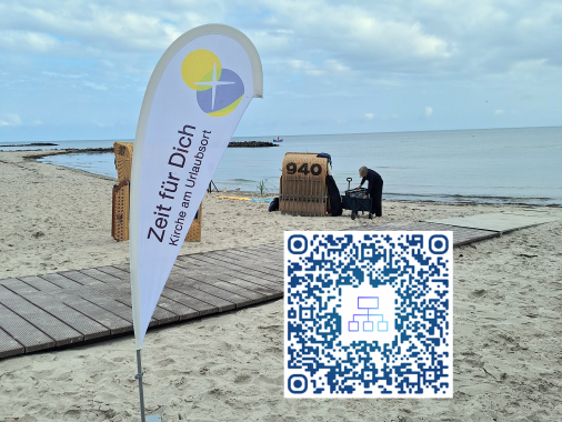 "Kirche am Urlaubsort" am Schönberger Strand