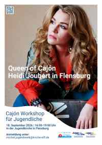 <a href="/veranstaltungen/detailansicht/event/cajon-workshop-mit-heidi-joubert-fuer-jugendliche.html" target="_self">Cajón Workshop mit Heidi Joubert - für Jugendliche</a>