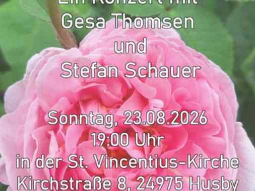 Sommerkonzert Gesa Thomsen und Stefan Schauer