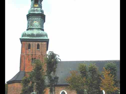 Konzert in Tönning mit dem Gospelchor „Get on board“ aus Tönning unter der Leitung von Christian Hoffmann.