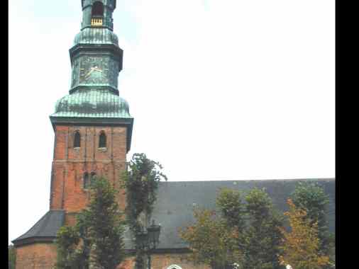 Konzert in Tönning mit dem Gospelchor „Get on board“ aus Tönning unter der Leitung von Christian Hoffmann.