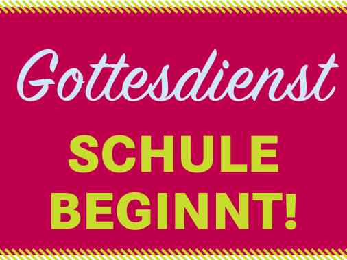 Einschulungsgottesdienst