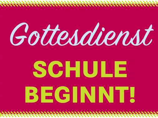 Einschulungsgottesdienst
